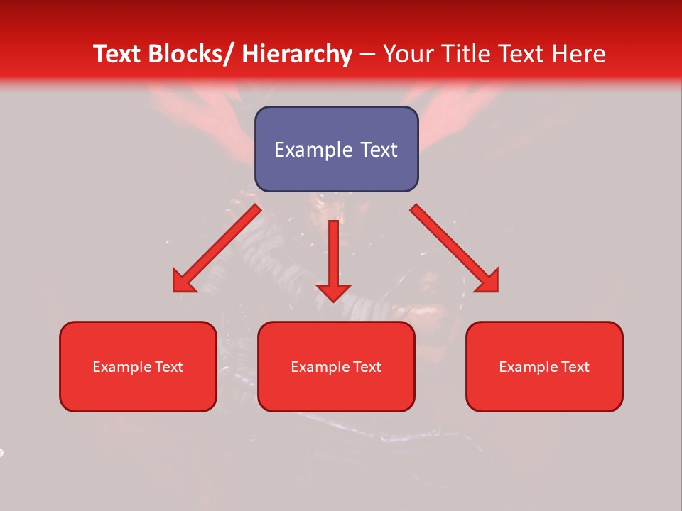 A Man With A Sword In His Hand Powerpoint Presentation PowerPoint Template