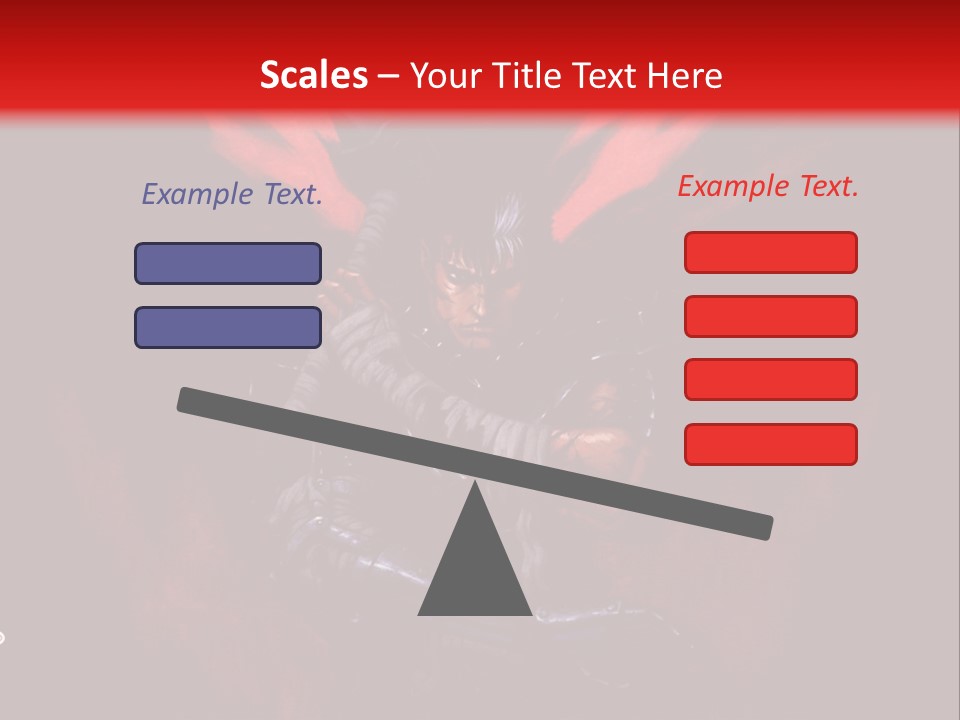 A Man With A Sword In His Hand Powerpoint Presentation PowerPoint Template