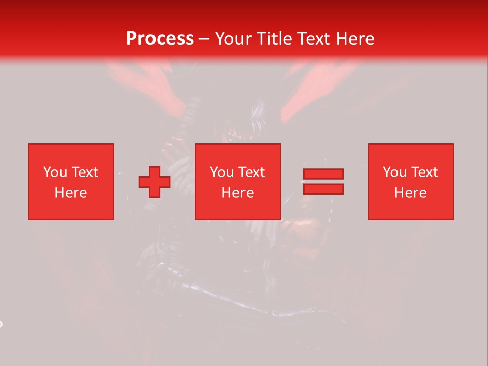 A Man With A Sword In His Hand Powerpoint Presentation PowerPoint Template