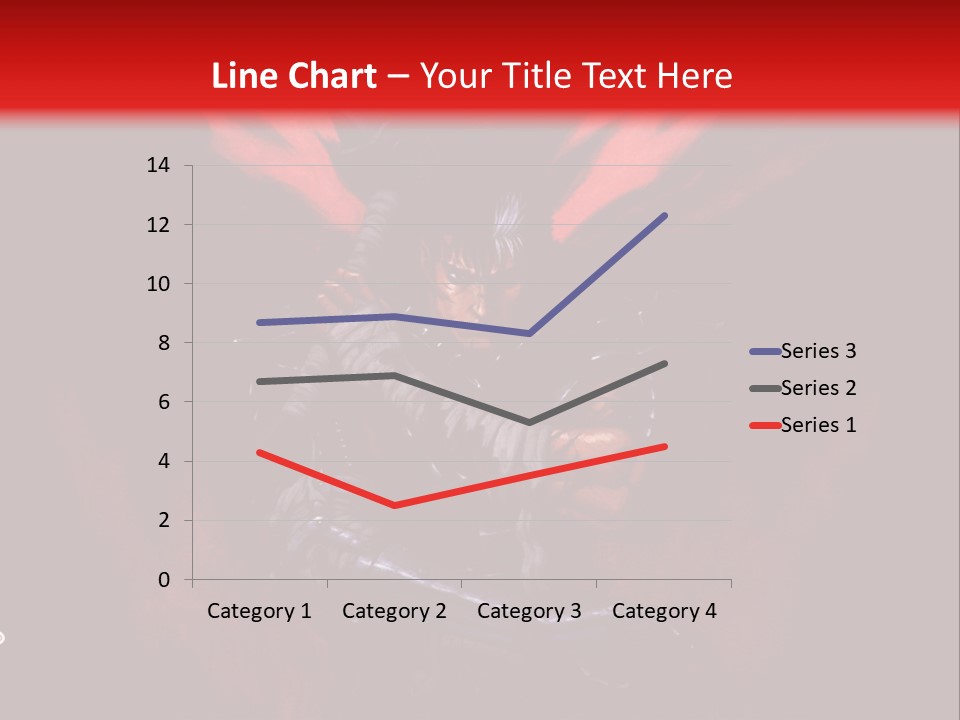 A Man With A Sword In His Hand Powerpoint Presentation PowerPoint Template