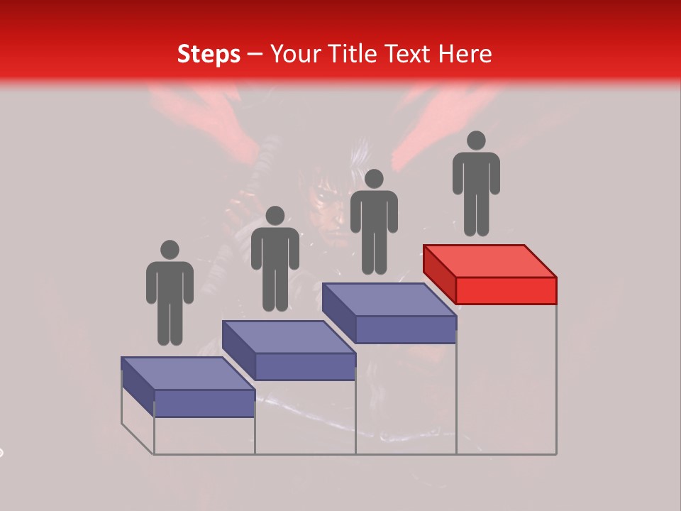 A Man With A Sword In His Hand Powerpoint Presentation PowerPoint Template