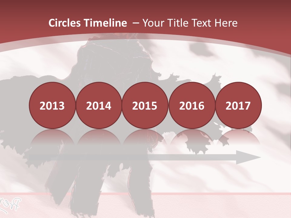 A Man With A Sword Standing In Front Of A Red Background PowerPoint Template