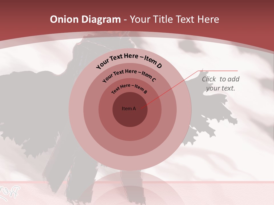 A Man With A Sword Standing In Front Of A Red Background PowerPoint Template