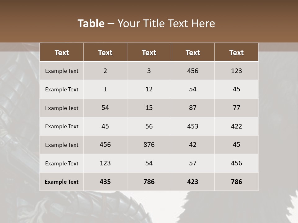A Picture Of A Demon And A Demon With A Sword PowerPoint Template