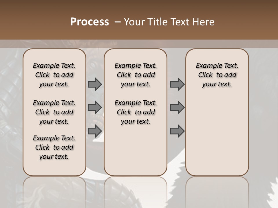 A Picture Of A Demon And A Demon With A Sword PowerPoint Template