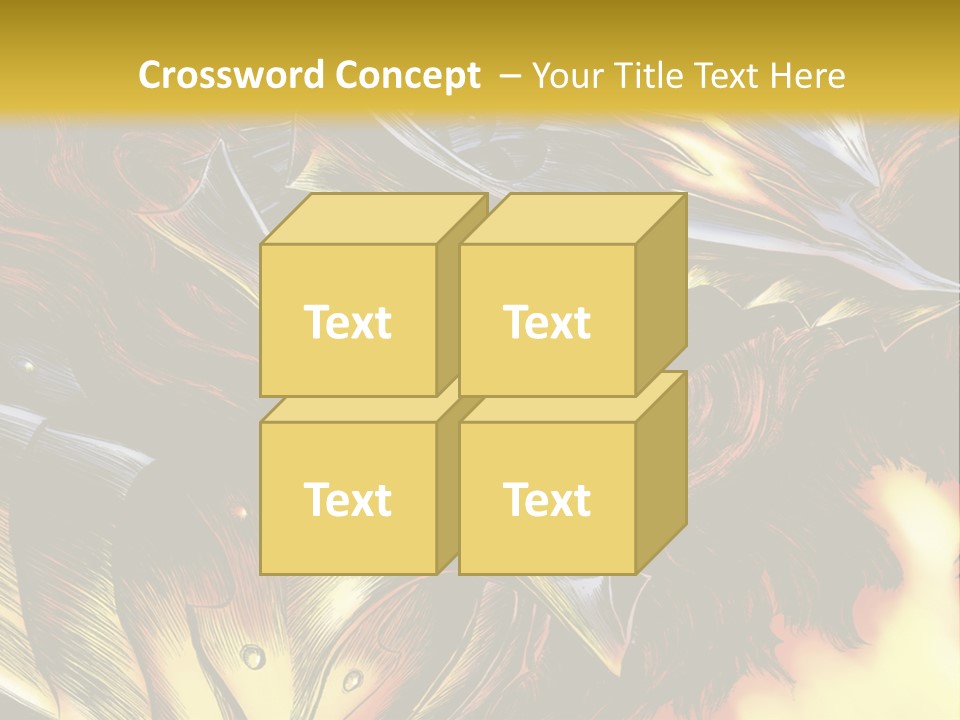 A Picture Of A Dragon With Flames In The Background PowerPoint Template