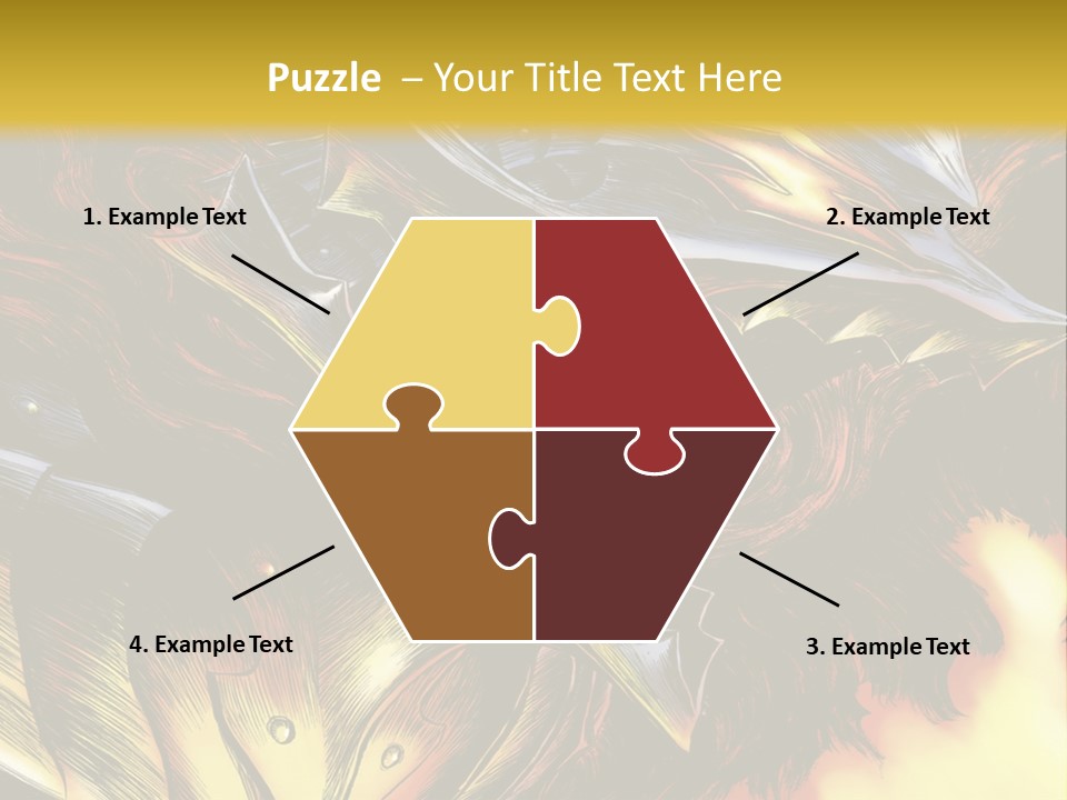 A Picture Of A Dragon With Flames In The Background PowerPoint Template