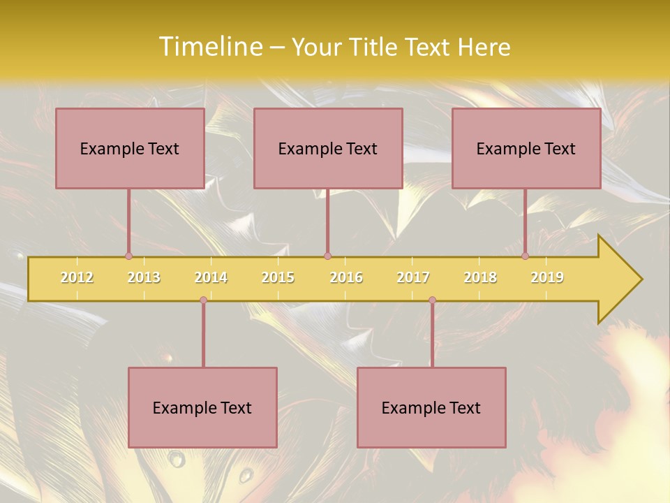 A Picture Of A Dragon With Flames In The Background PowerPoint Template