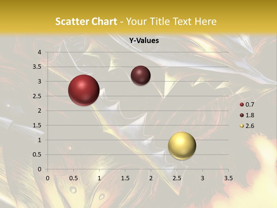 A Picture Of A Dragon With Flames In The Background PowerPoint Template