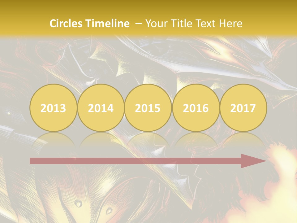 A Picture Of A Dragon With Flames In The Background PowerPoint Template