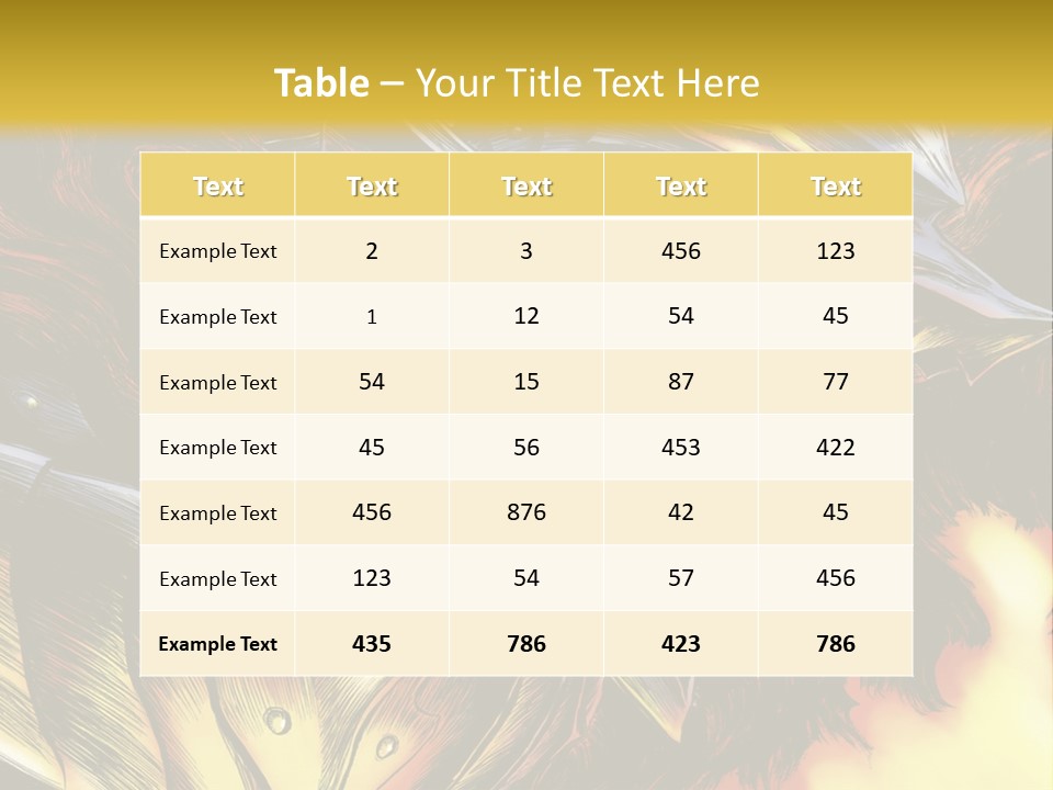 A Picture Of A Dragon With Flames In The Background PowerPoint Template