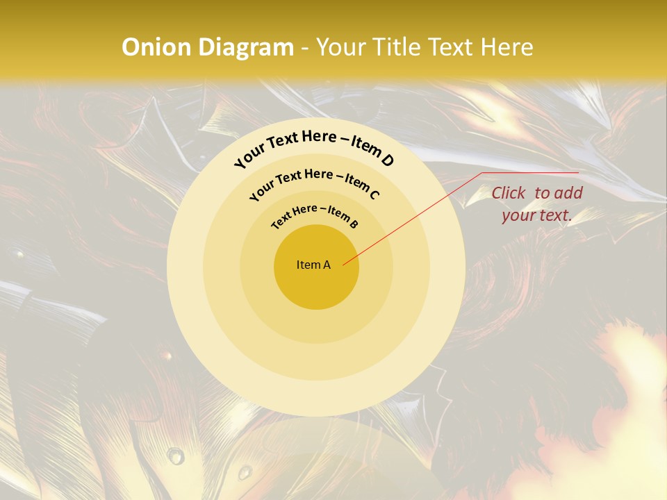 A Picture Of A Dragon With Flames In The Background PowerPoint Template