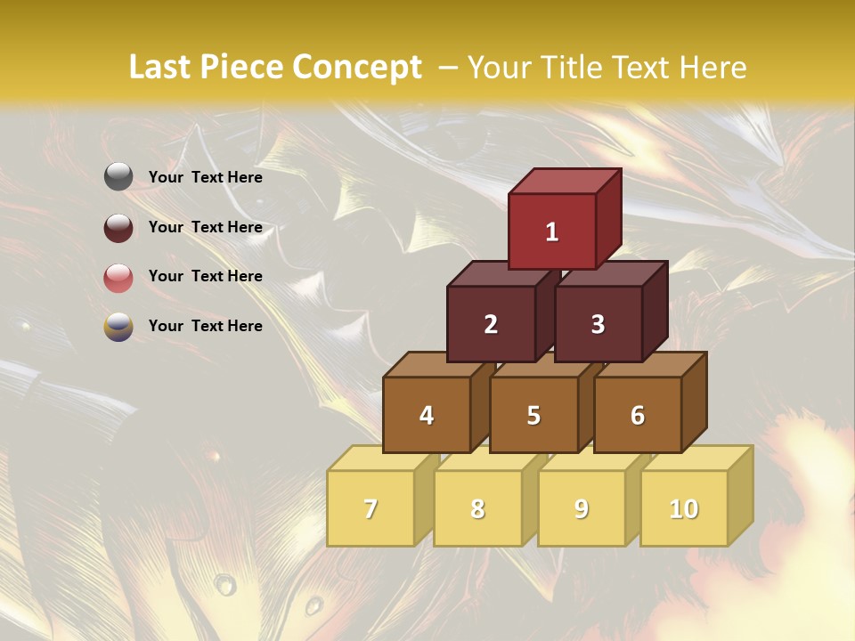 A Picture Of A Dragon With Flames In The Background PowerPoint Template