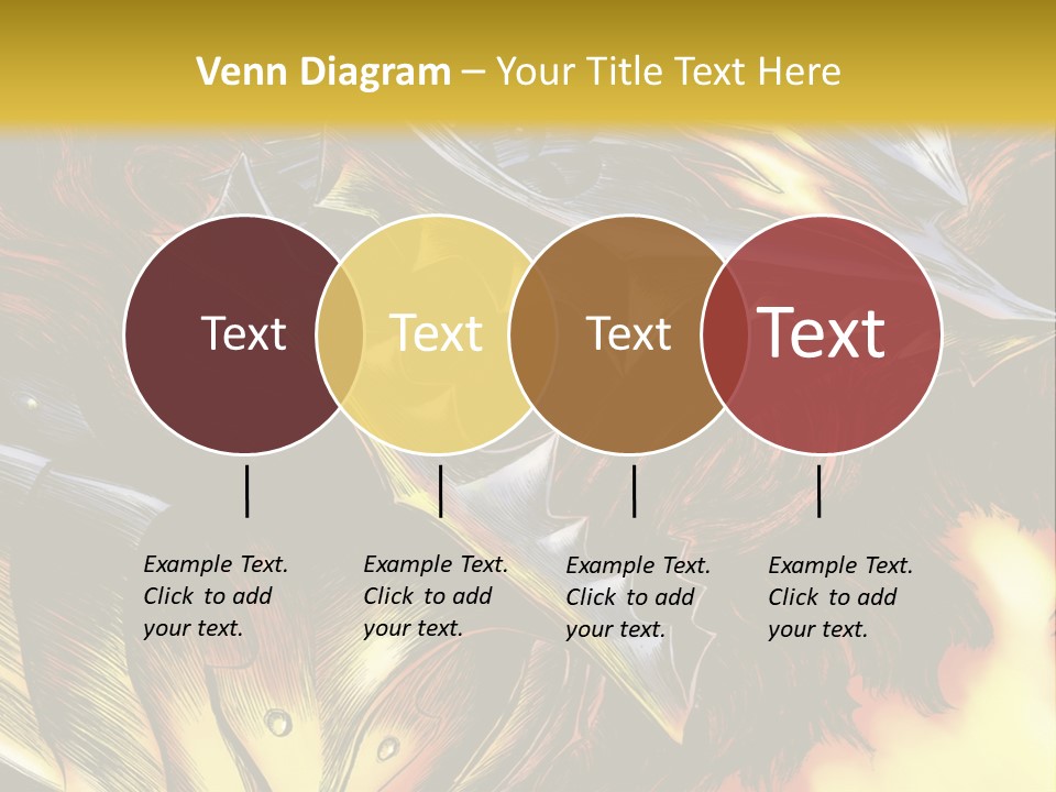 A Picture Of A Dragon With Flames In The Background PowerPoint Template