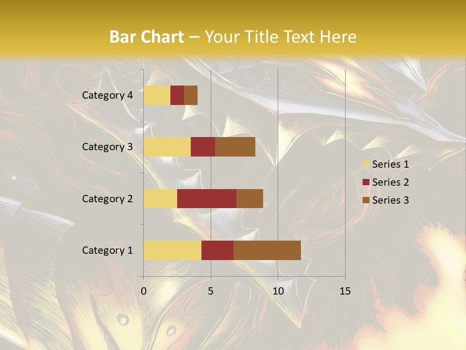 A Picture Of A Dragon With Flames In The Background PowerPoint Template