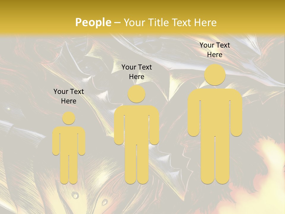 A Picture Of A Dragon With Flames In The Background PowerPoint Template