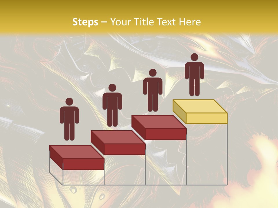 A Picture Of A Dragon With Flames In The Background PowerPoint Template