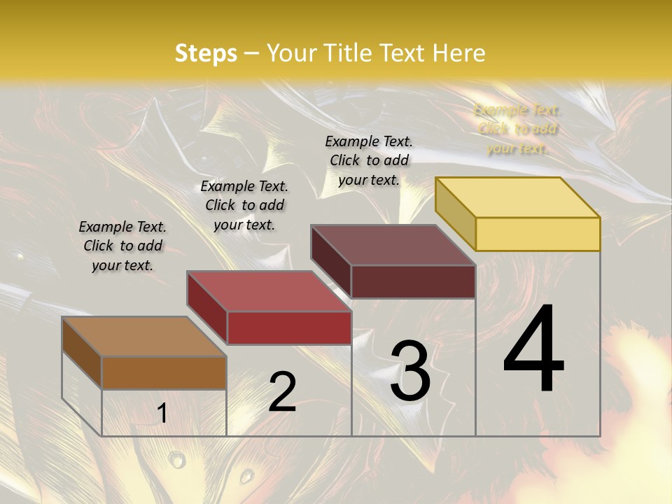 A Picture Of A Dragon With Flames In The Background PowerPoint Template