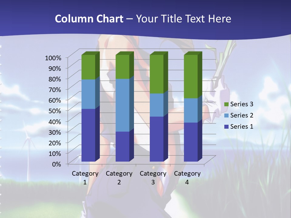 A Woman With A Scissor Powerpoint Presentation Template PowerPoint Template