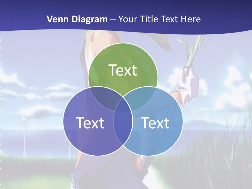 A Woman With A Scissor Powerpoint Presentation Template PowerPoint Template