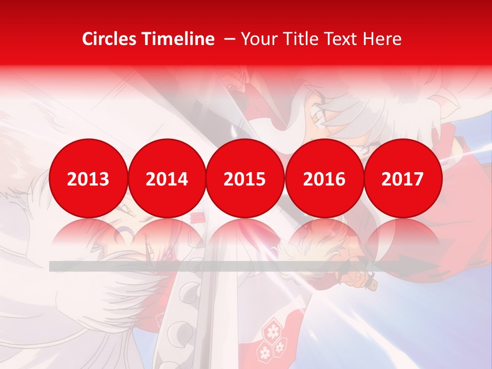 A Cartoon Character With A Sword In His Hand PowerPoint Template