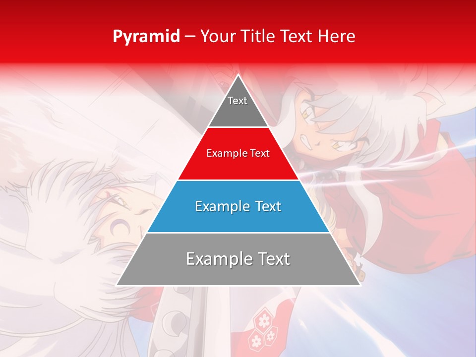 A Cartoon Character With A Sword In His Hand PowerPoint Template