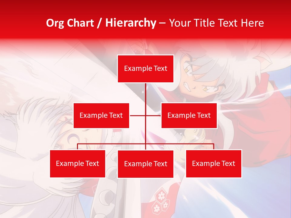 A Cartoon Character With A Sword In His Hand PowerPoint Template