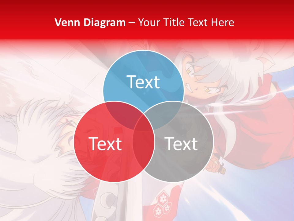 A Cartoon Character With A Sword In His Hand PowerPoint Template