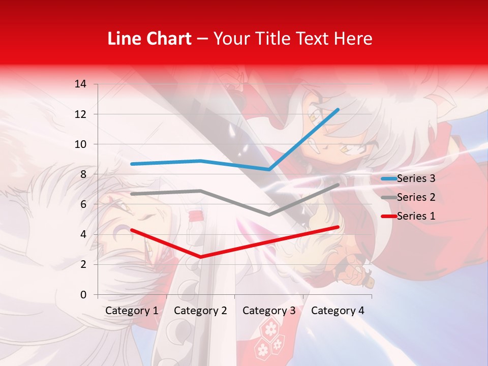 A Cartoon Character With A Sword In His Hand PowerPoint Template