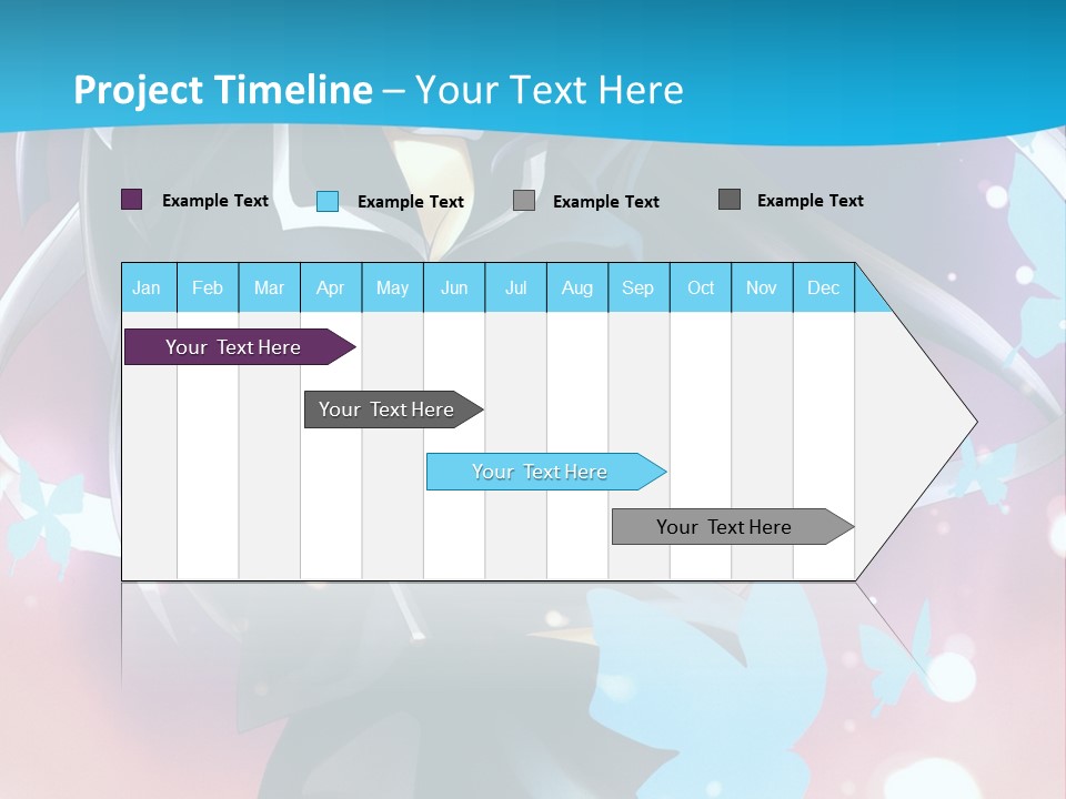 A Anime Character With Long Hair And Black Hair PowerPoint Template