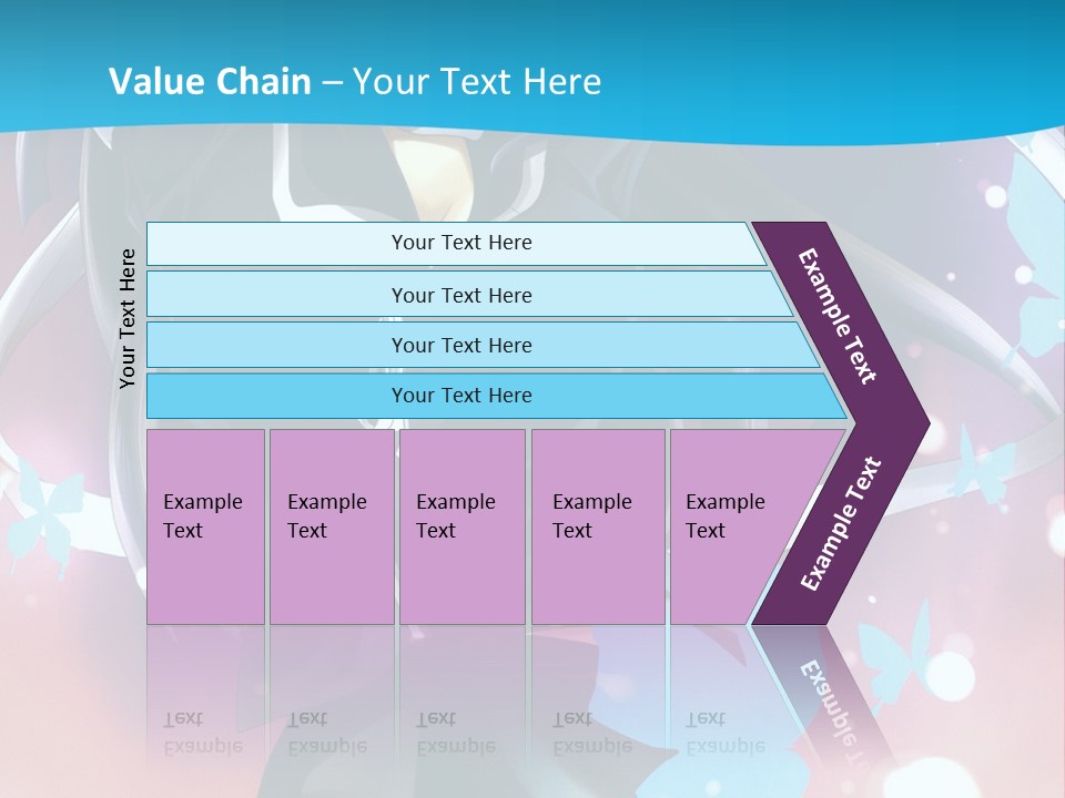 A Anime Character With Long Hair And Black Hair PowerPoint Template