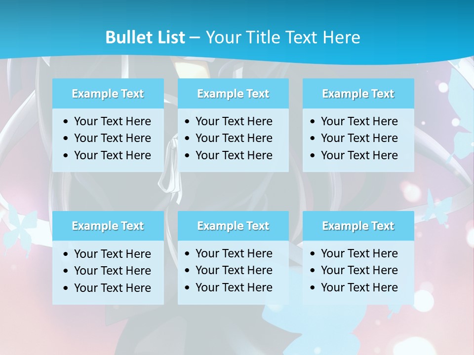 A Anime Character With Long Hair And Black Hair PowerPoint Template