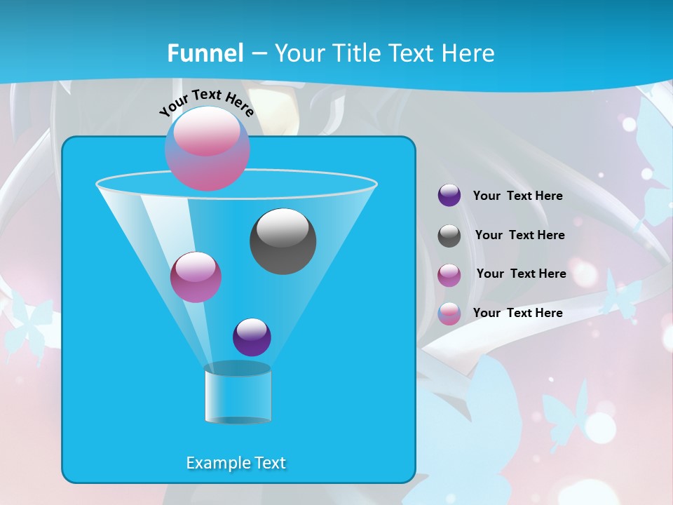 A Anime Character With Long Hair And Black Hair PowerPoint Template