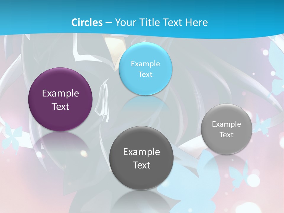 A Anime Character With Long Hair And Black Hair PowerPoint Template