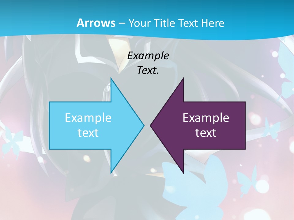 A Anime Character With Long Hair And Black Hair PowerPoint Template