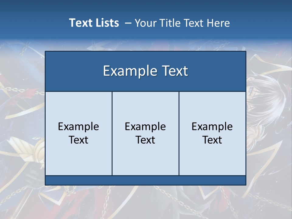 A Anime Character Holding A Sword In His Hands PowerPoint Template