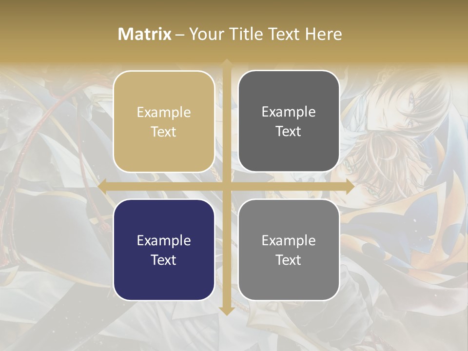 A Man Holding A Sword In Front Of A Painting PowerPoint Template