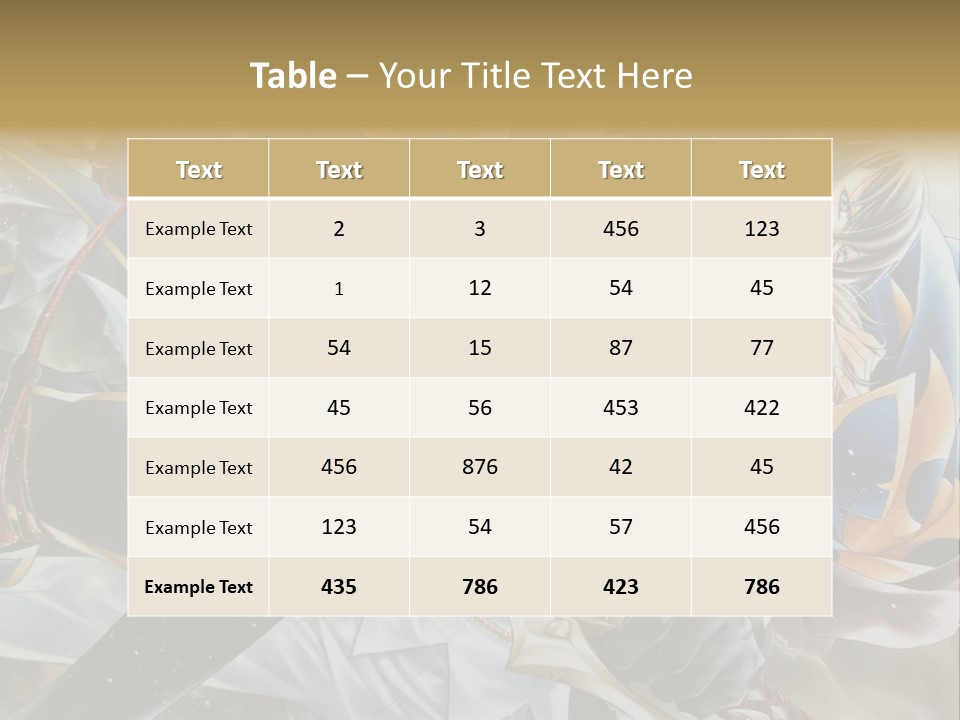 A Man Holding A Sword In Front Of A Painting PowerPoint Template