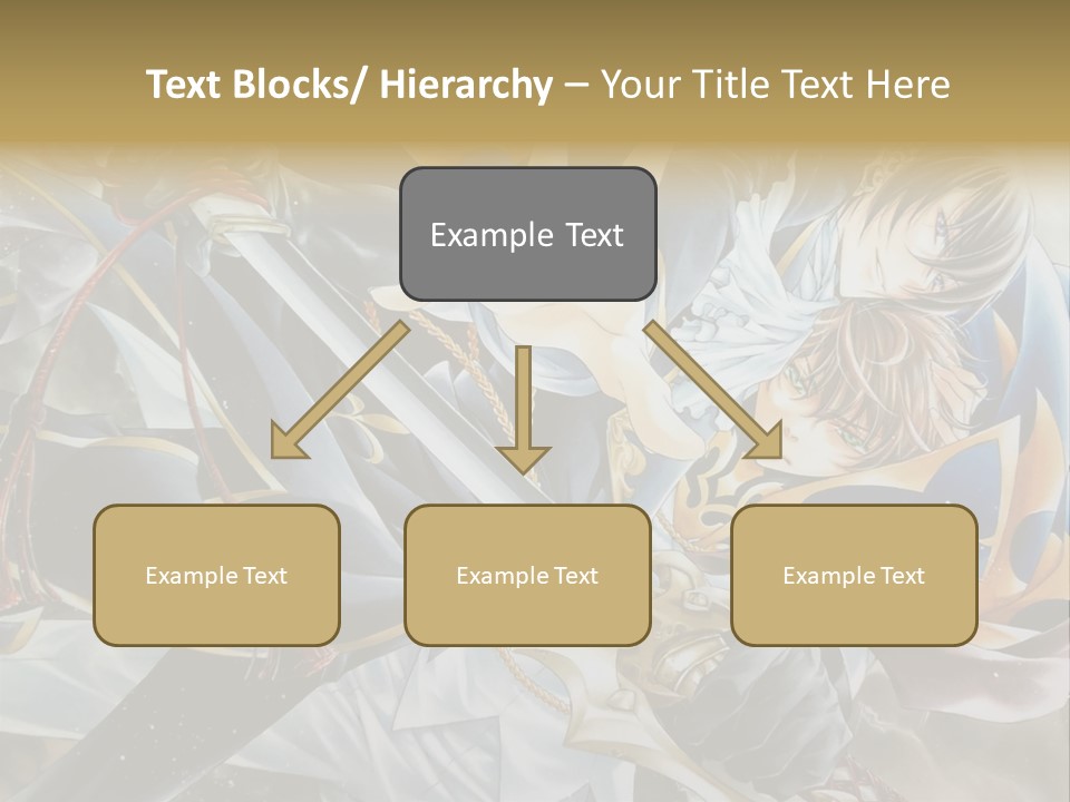 A Man Holding A Sword In Front Of A Painting PowerPoint Template