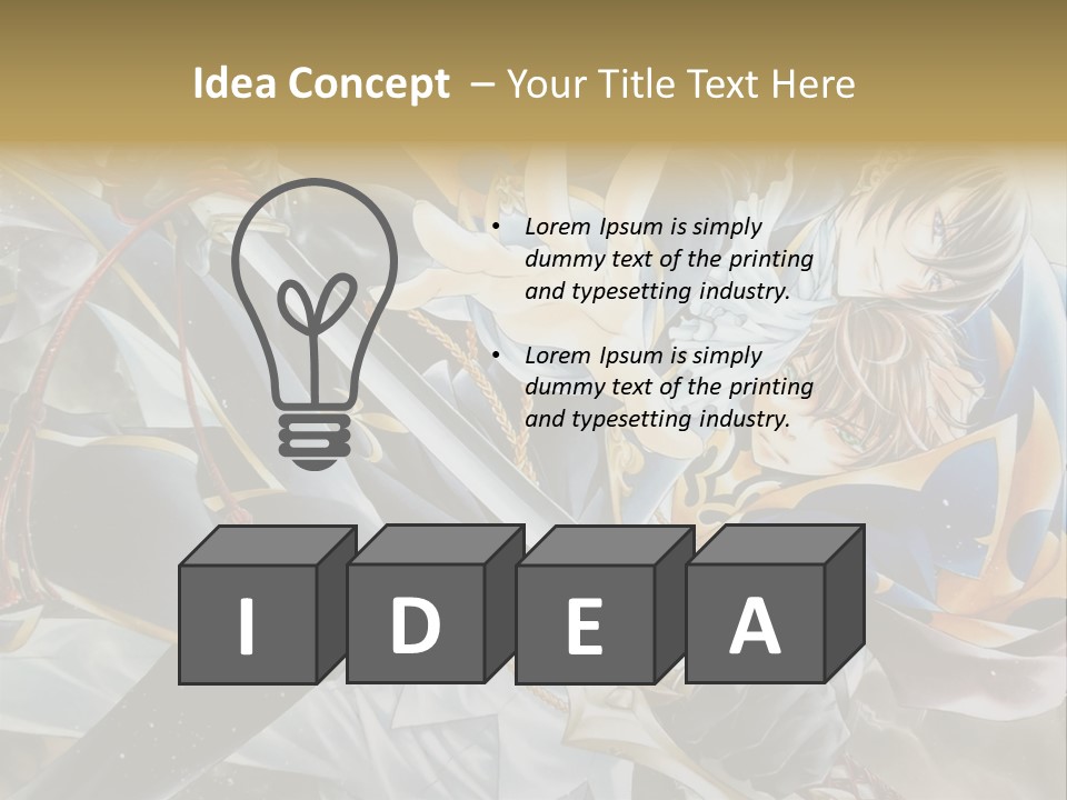 A Man Holding A Sword In Front Of A Painting PowerPoint Template