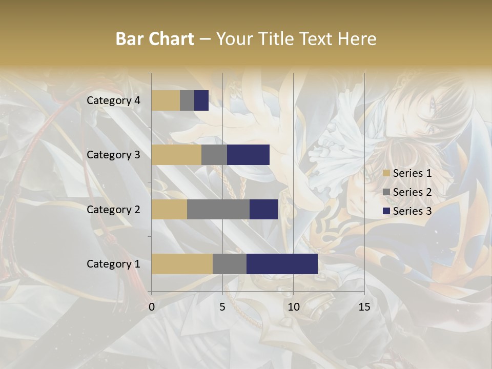 A Man Holding A Sword In Front Of A Painting PowerPoint Template