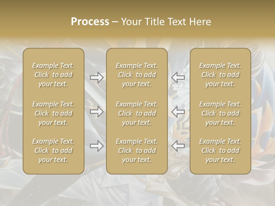 A Man Holding A Sword In Front Of A Painting PowerPoint Template