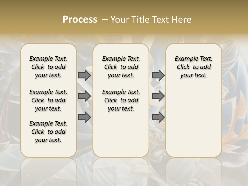 A Man Holding A Sword In Front Of A Painting PowerPoint Template