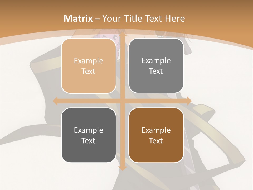 A Woman In A Black Dress Is Holding A Sword PowerPoint Template