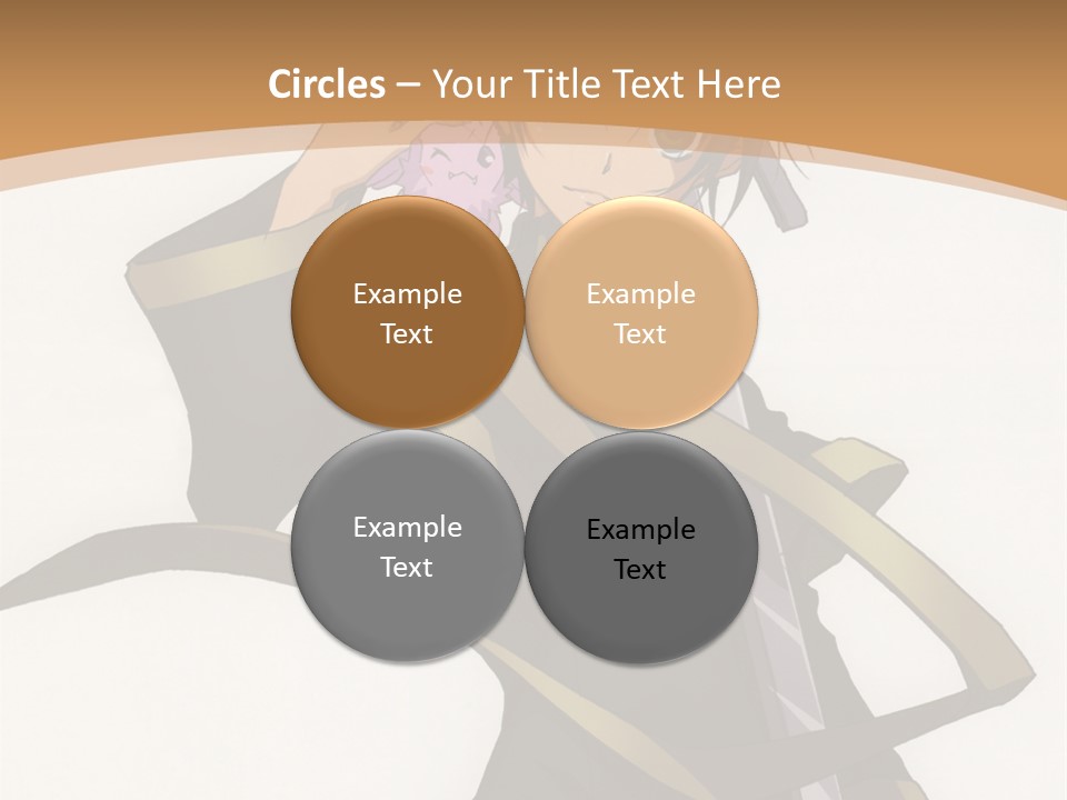 A Woman In A Black Dress Is Holding A Sword PowerPoint Template