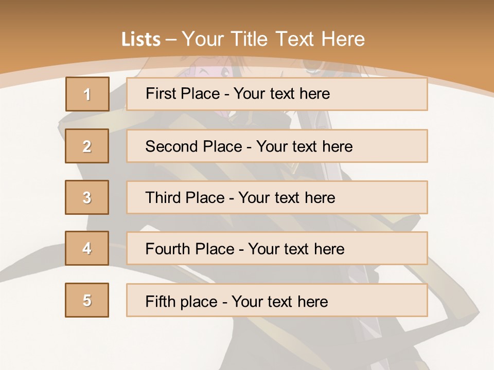A Woman In A Black Dress Is Holding A Sword PowerPoint Template