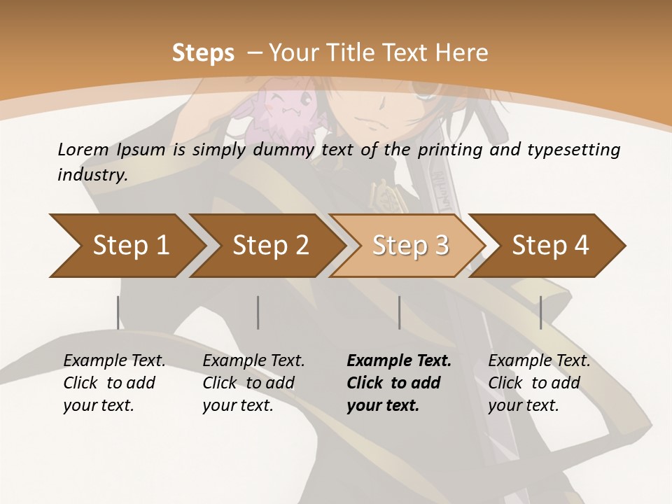 A Woman In A Black Dress Is Holding A Sword PowerPoint Template