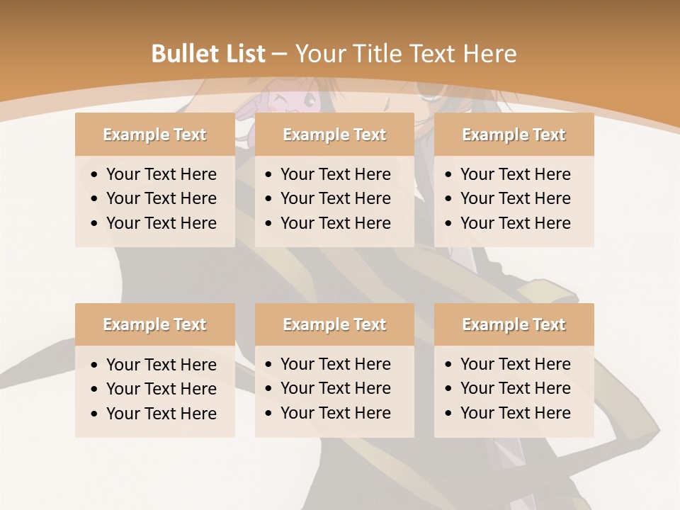 A Woman In A Black Dress Is Holding A Sword PowerPoint Template
