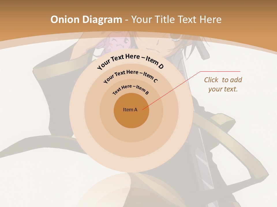 A Woman In A Black Dress Is Holding A Sword PowerPoint Template