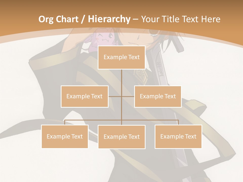 A Woman In A Black Dress Is Holding A Sword PowerPoint Template